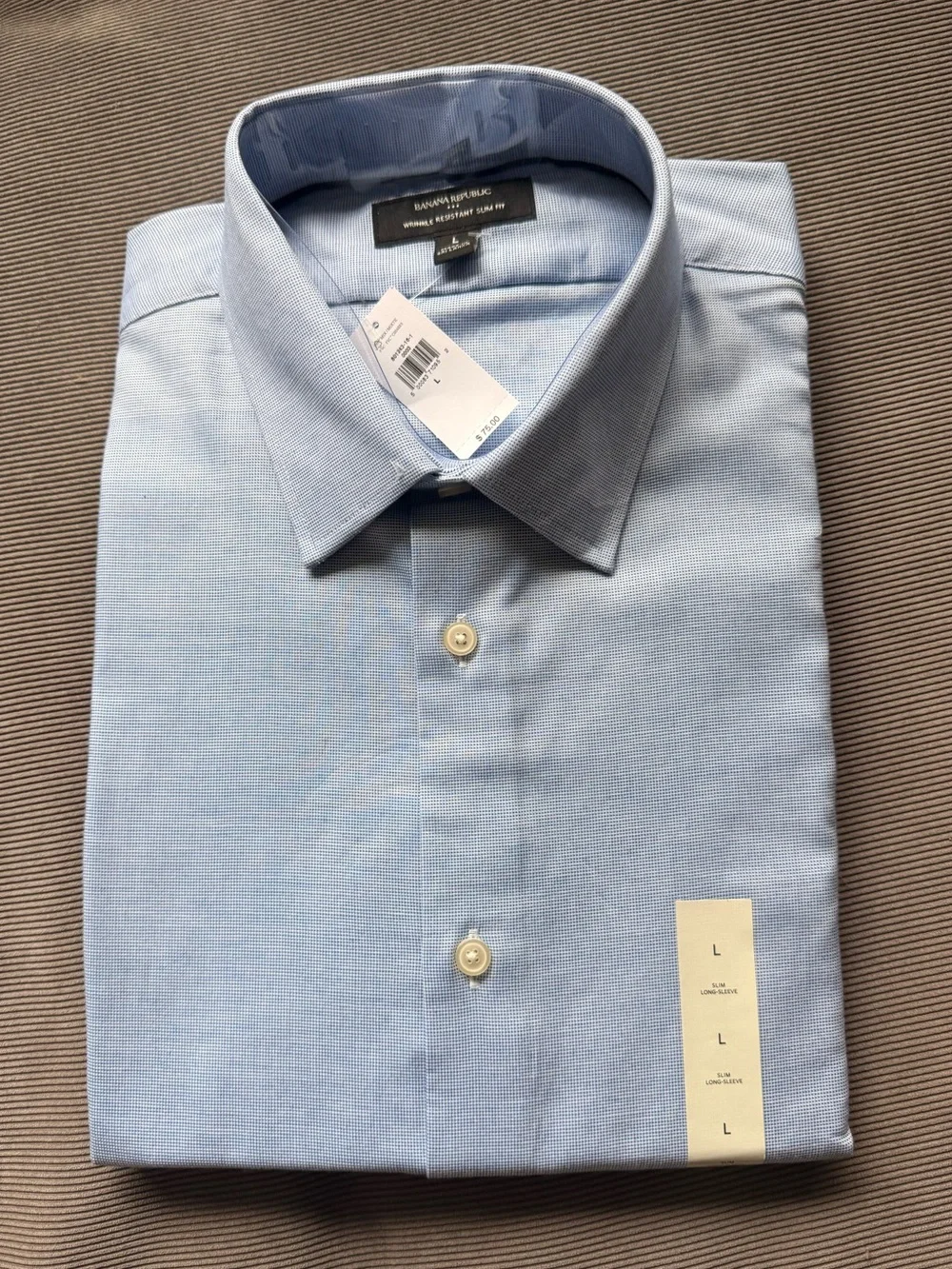 banana republic men's slim-fit wrinkle-resistant dress shirt reviews Mens 801224 Athletic Fit Wrinkle Resistant Button Down Shirt, (XX-Large, Regular, White/Blue Jewel Print) : Clothing, Shoes & Jewelry Spread collar with button front Banana Republic Men's Slim-Fit Wrinkle-Resistant